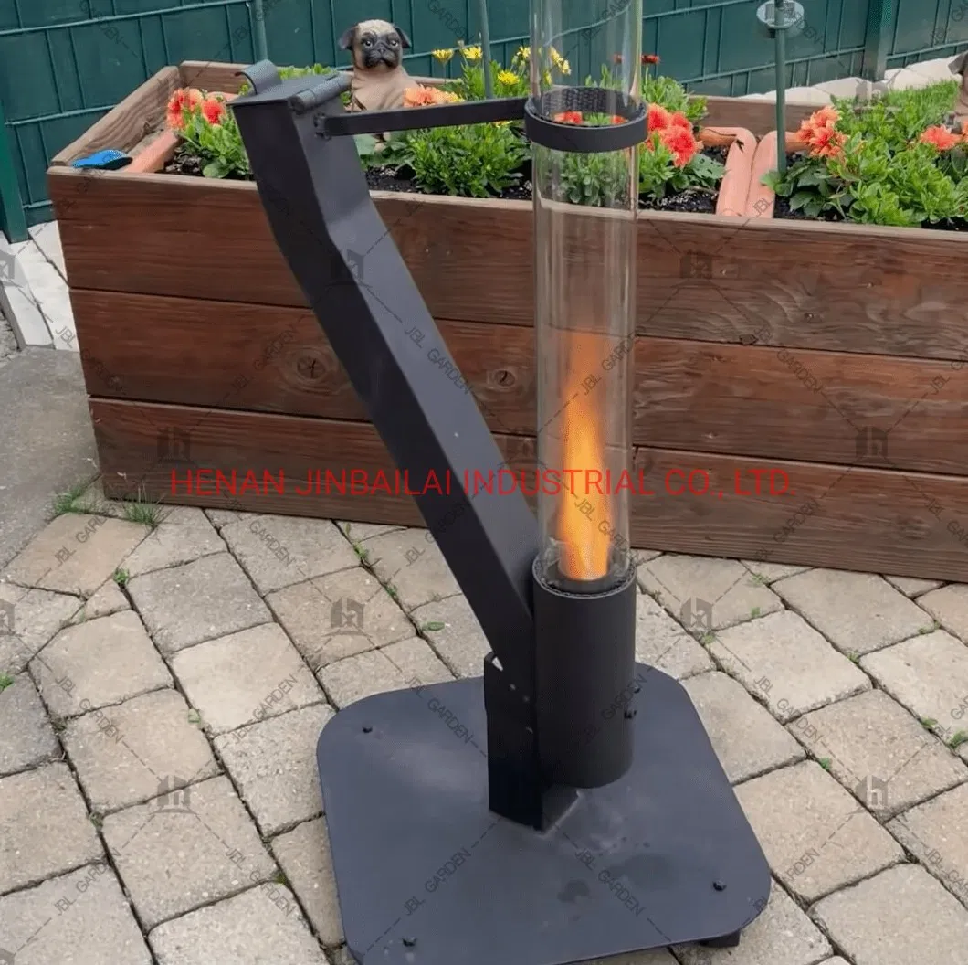 Outdoor Stainless Steel Pyramid Wood Pellet Patio Stoves